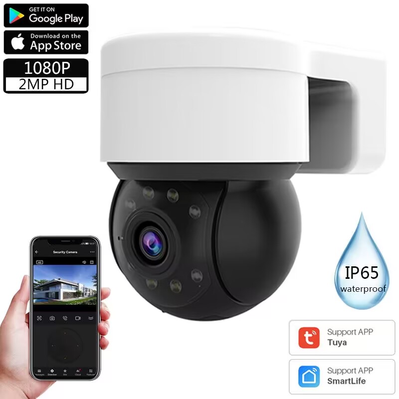 Smart Home Camera Ezviz - Telecamera esterna impermeabile Wireless 1080P 2MP