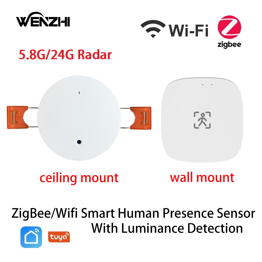 Pir Motion Sensor - ZigBee Wifi 5.8/24G MmWave Radar Presenza