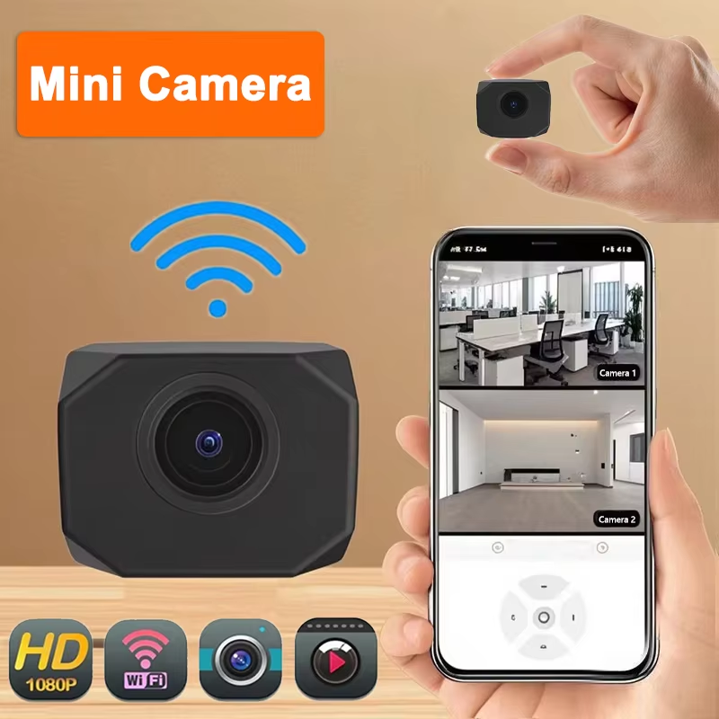 Security Ip Camera - Telecamera di sicurezza WiFi 4K HD