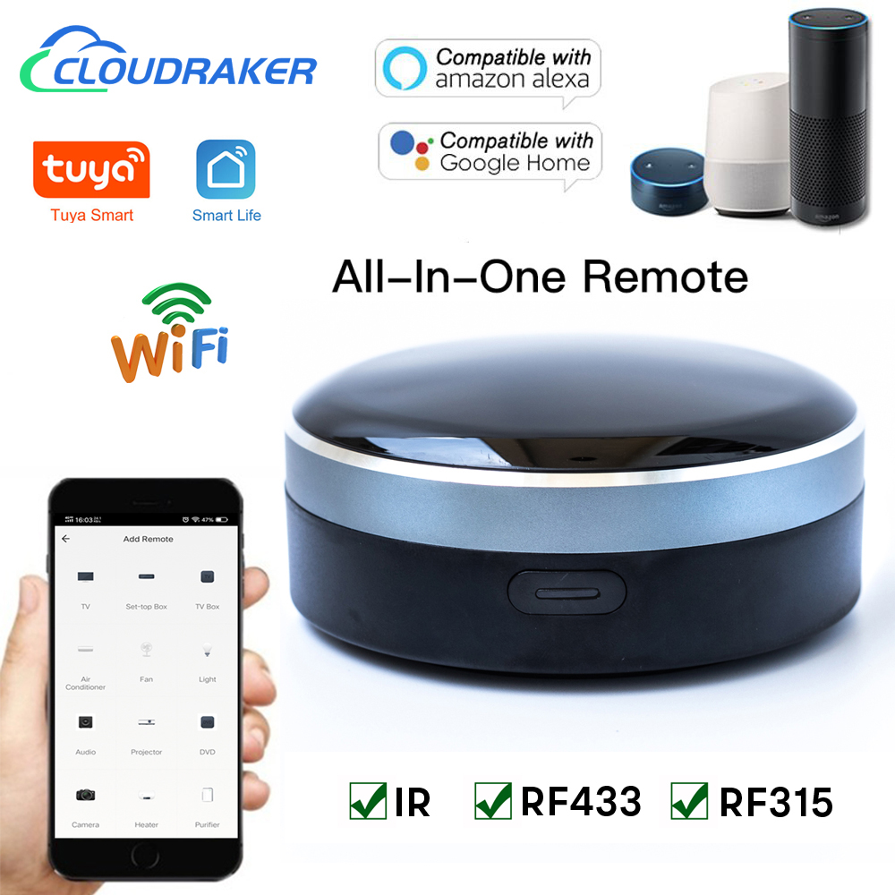 Smart Home Dashboard - Tuya IR RF 433/315 Telecomando universale