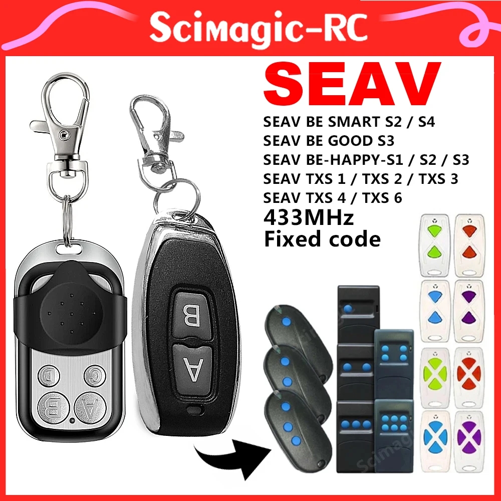 Smart Garage Door Opener - SEAV TXS1 TXS2 TXS3 TXS4 TXS6