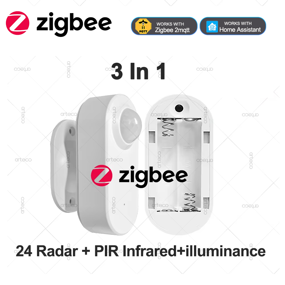 Pir Motion Sensor - Sensore di presenza umana Zigbee 3