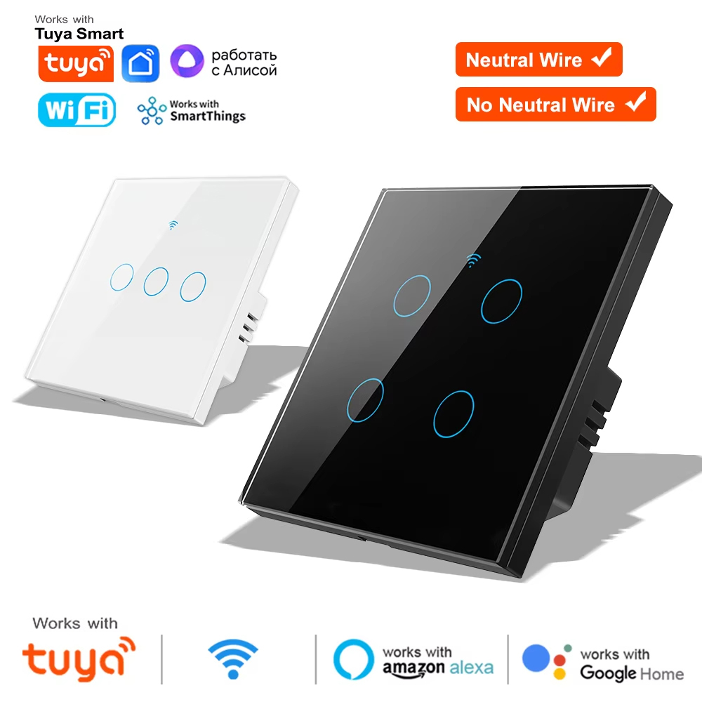 Tuya Smart Switch - Interruttore Smart WiFi RF 433MHz Touch