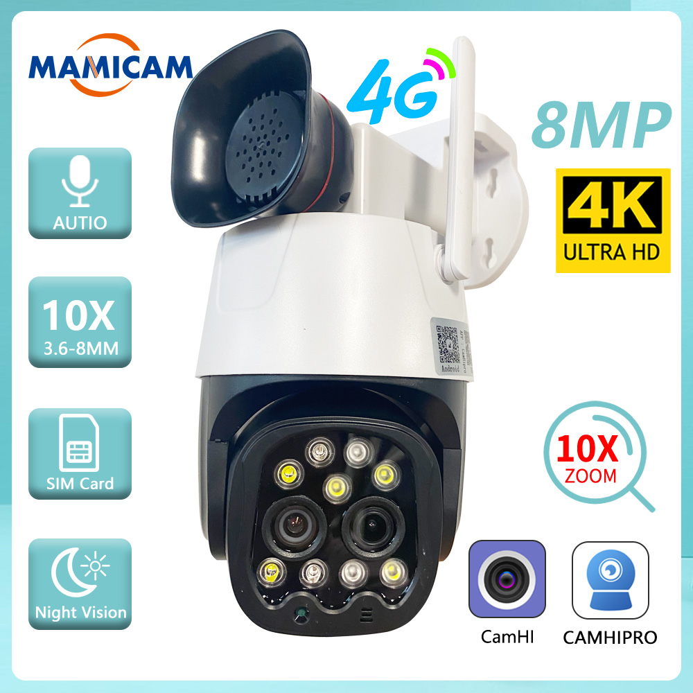 Smart Home Camera Ezviz - Telecamera IP Wifi/4G Sim Card Esterna