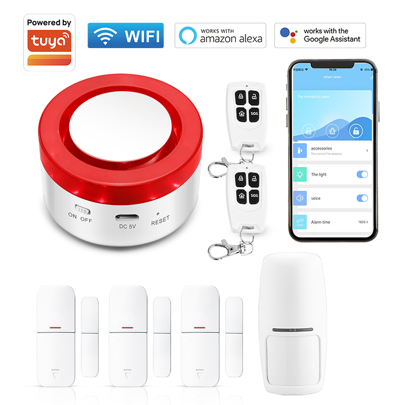 Smart Home Demo Kit - Tuya Smart WIFI Sistema di allarme
