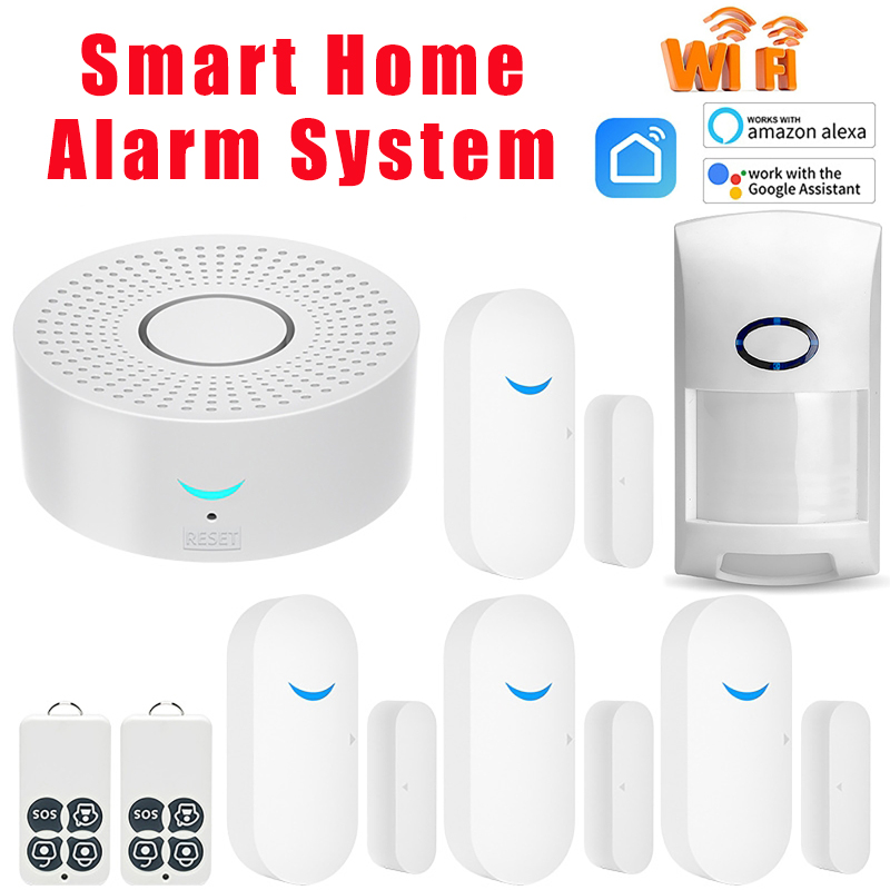 Smart Home Security System - Sensore per Porte Smart Home Tuya