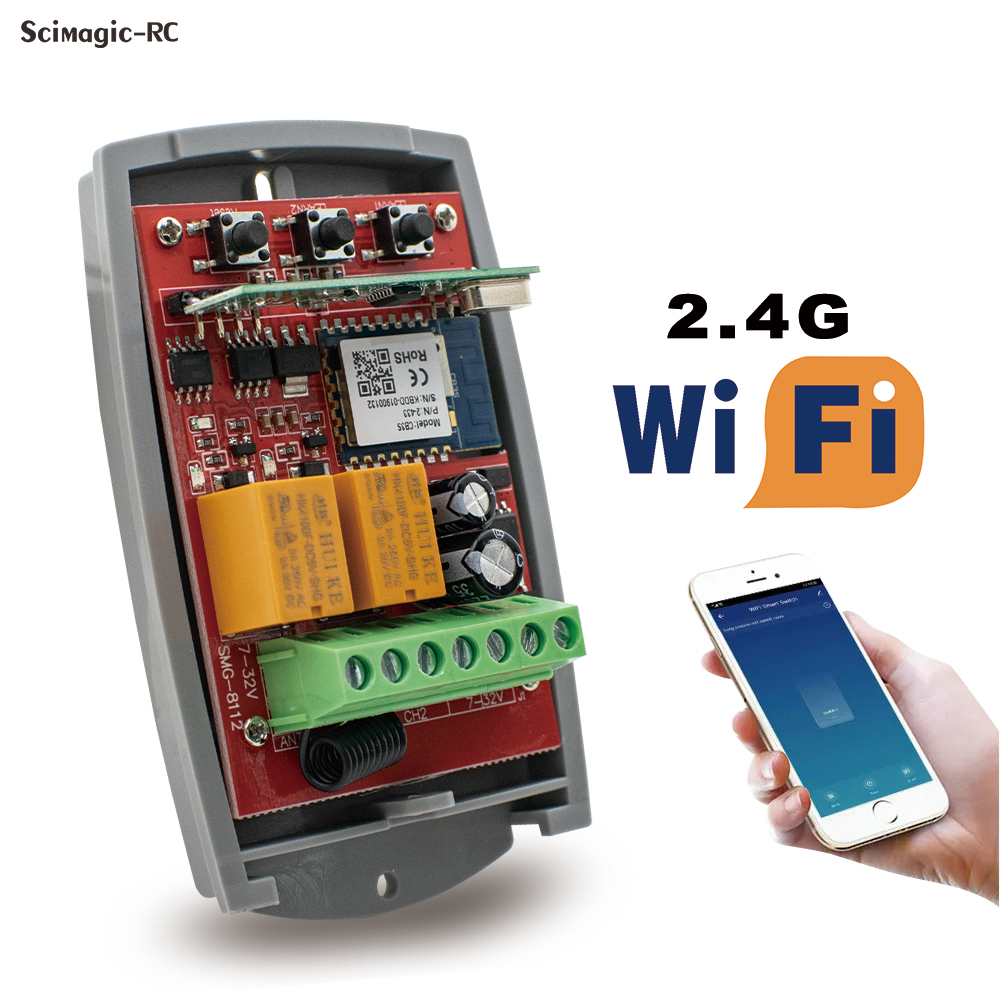 Smart Garage Door Opener - SMG8112 Tuya WIFI Smart Door Opener