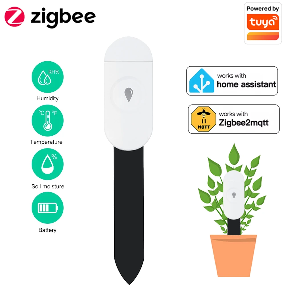 Smart Home Energy Monitor - Tuya Zigbee Rilevatore di umidità di