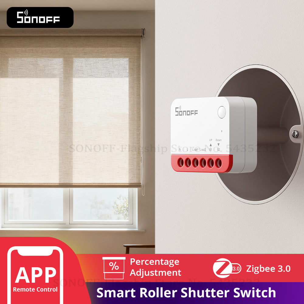 Smart Home Dashboard - SONOFF MINI-ZBRBS Interruttore Intelligente Zigbee per
