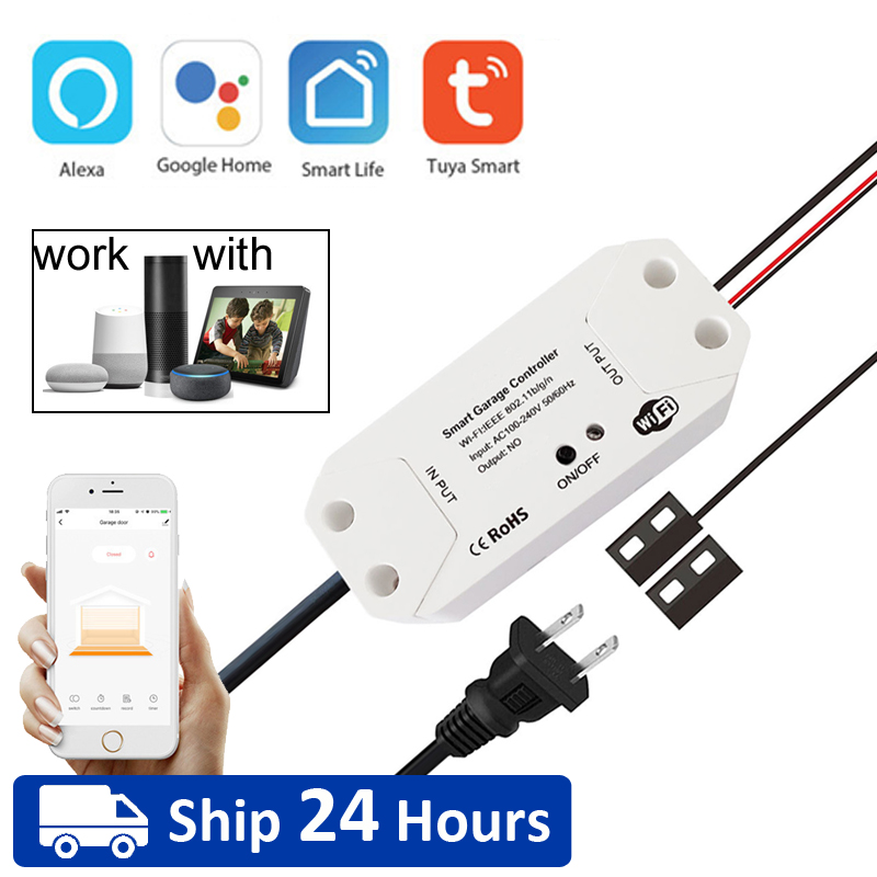 Smart Garage Door Opener - TUYA WIFI 2.4G Controller per apertura