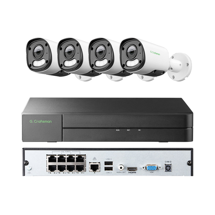 Security Ip Camera - 2026 GAU-YUFD-M8SS-K4 Gcraftsman 4K 8MP ColorVU