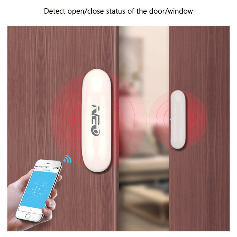 Door Window Sensor - Rilevatore Magnetico Intelligente Wireless per Porte