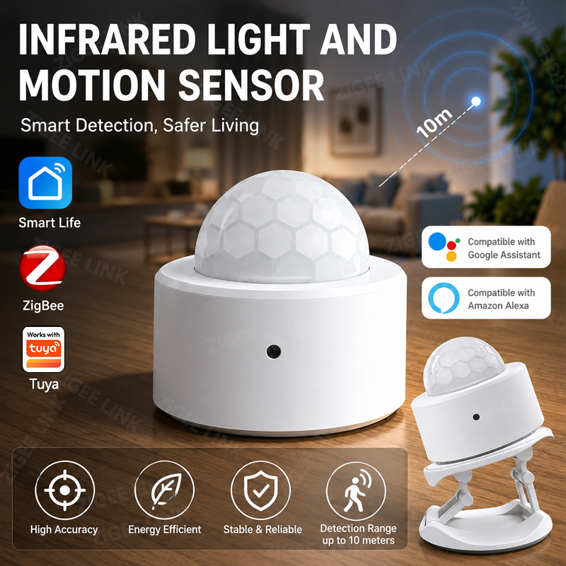 Pir Motion Sensor - Sensore di Movimento PIR ZigBee 3.0