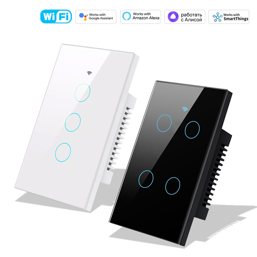 Smart Home Dashboard - Interruttore a Muro Touch Smart Life