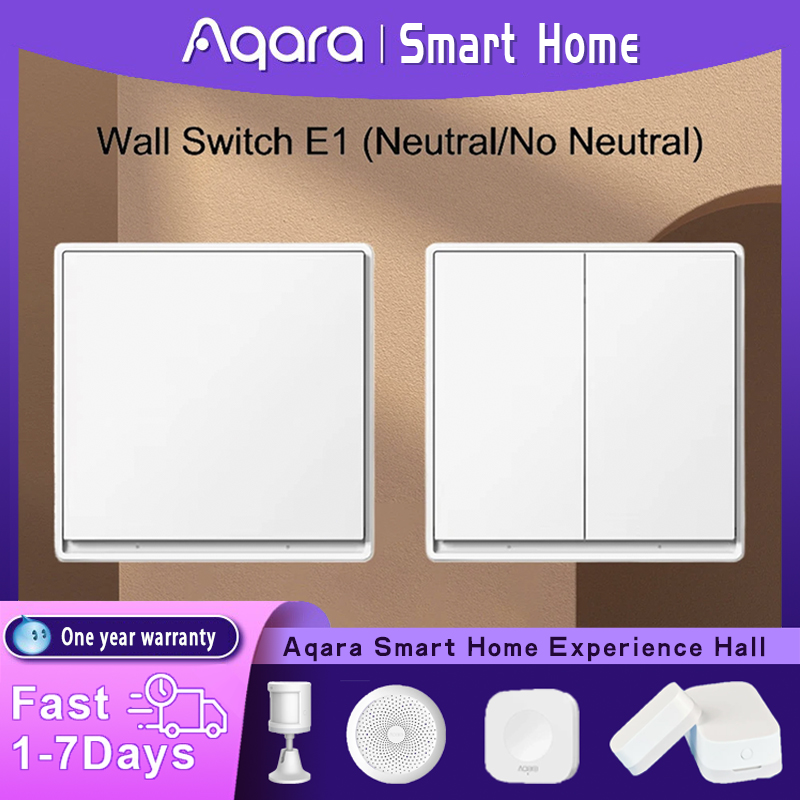 Smart Home Xiaomi 2 - Originale Aqara Interruttore A Parete E1