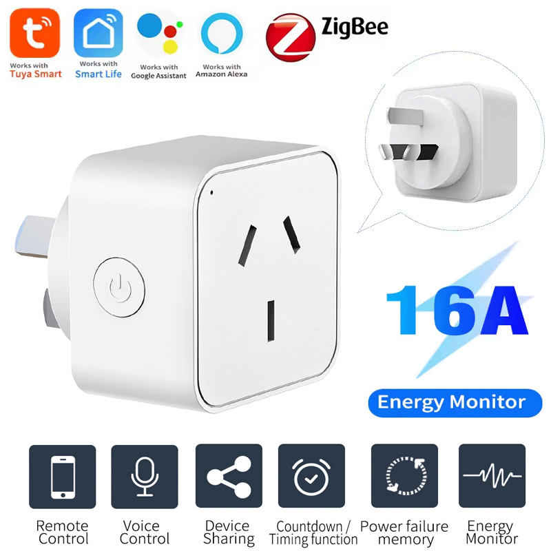 Smart Home Energy Monitor - Presa Intelligente Tuya Zigbee 3.0 Standard