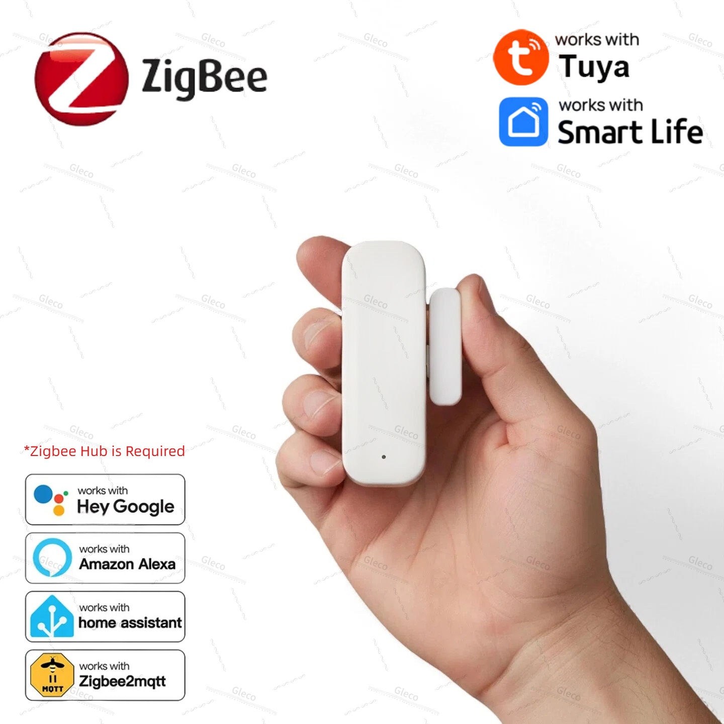 Door Window Sensor - Tuya Zigbee Sensore per porte e