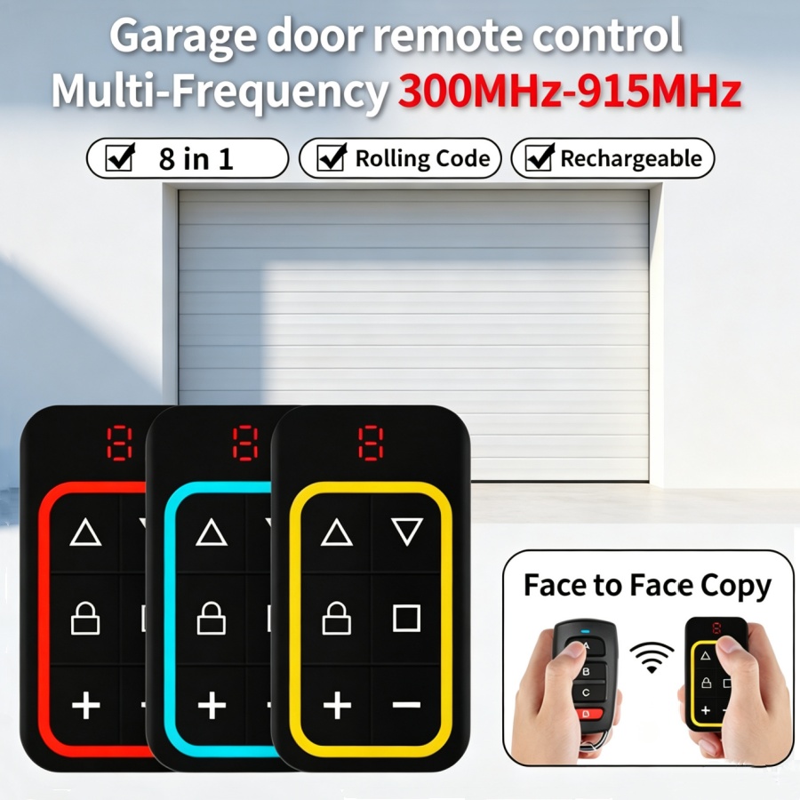 Smart Garage Door Opener - Telecomando Universale per Garage a 8