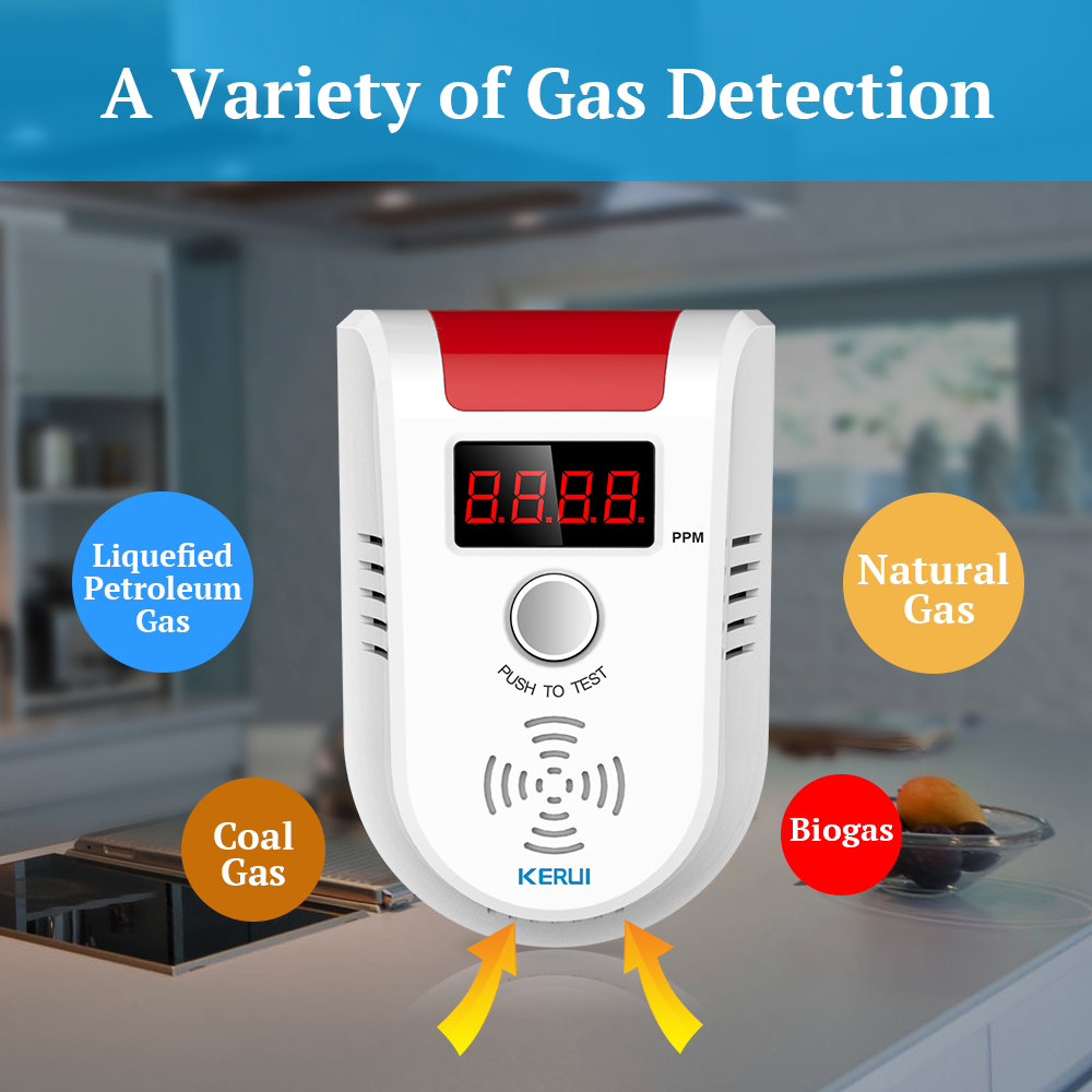 KERUI GD13 Rilevatore GAS GPL  - Smart Home Security System recensione e prezzo