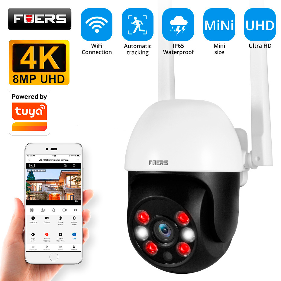 Telecamera IP Fuers 8MP 4K per - Smart Home Camera Ezviz recensione e prezzo