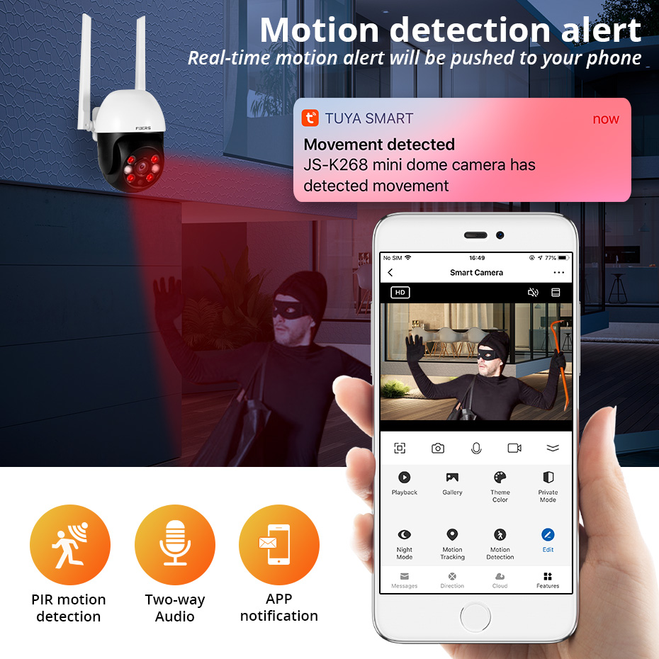 Telecamera IP Fuers 8MP 4K per - Smart Home Camera Ezviz recensione e prezzo