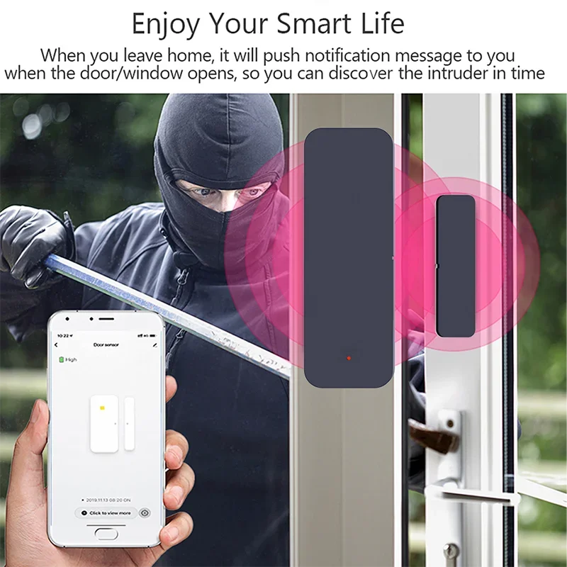Tuya Zigbee Wifi sensore porta - Door Window Sensor recensione e prezzo
