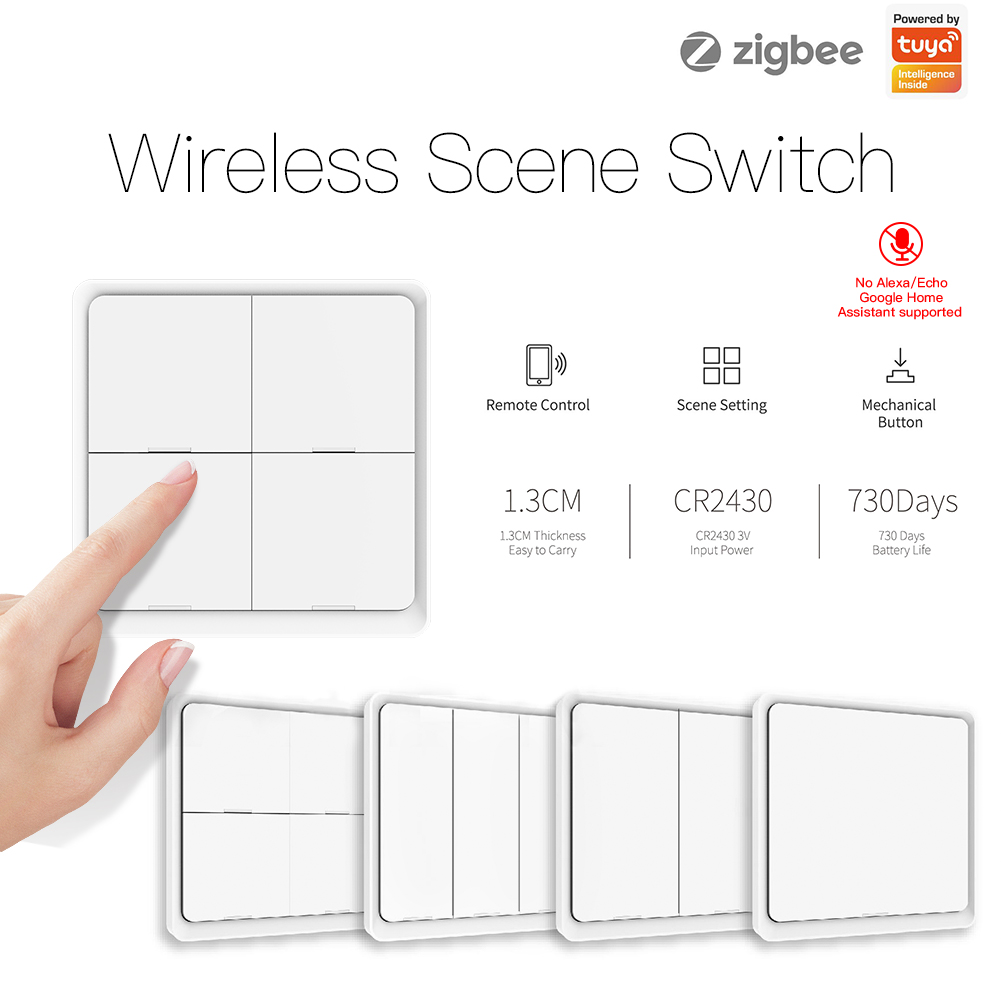 MOES ZigBee Wireless 12 Scene  - Tuya Smart Switch recensione e prezzo