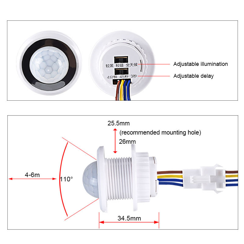 Interruttore con Sensore di Mo - Pir Motion Sensor recensione e prezzo