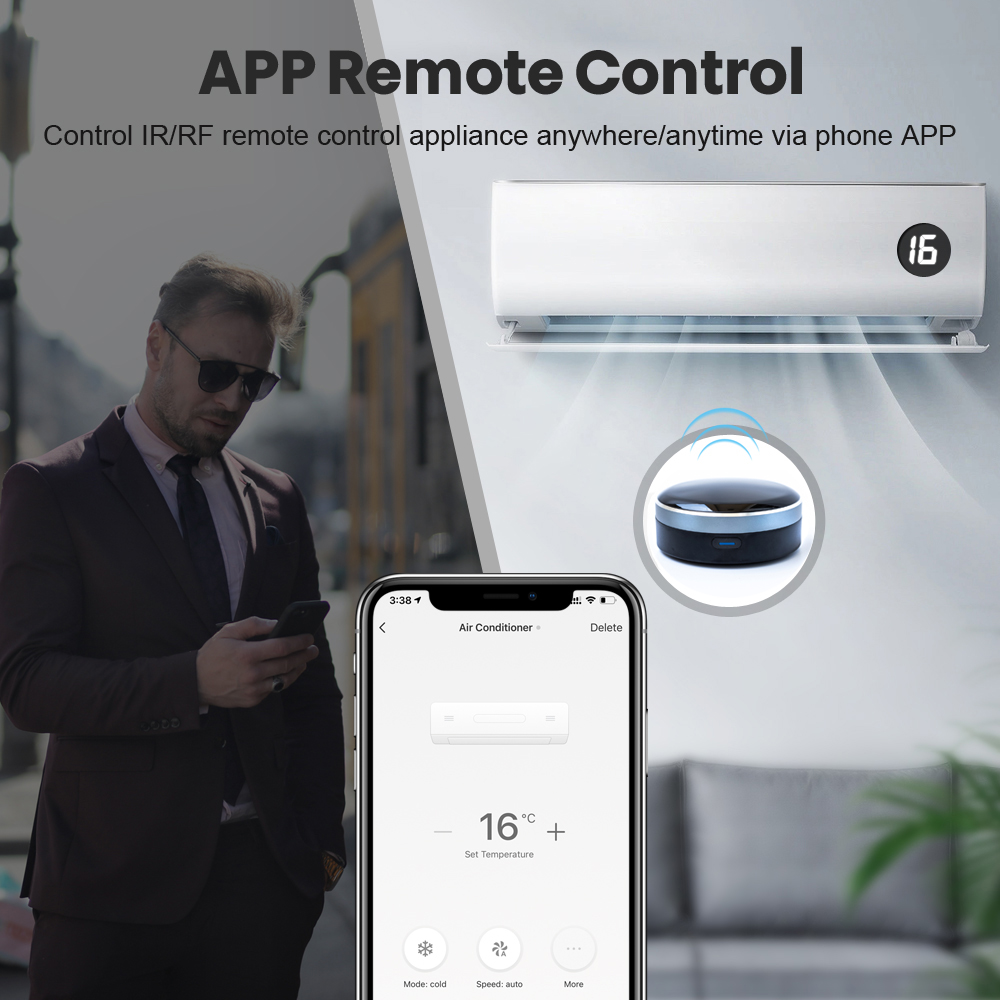 Tuya IR RF 433/315 Telecomando - Smart Home Dashboard recensione e prezzo