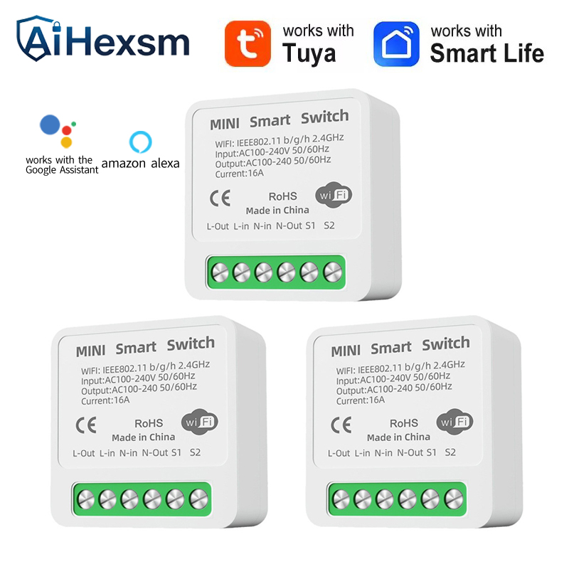 16A Tuya WiFi Smart Switch Con - Smart Home Energy Monitor recensione e prezzo