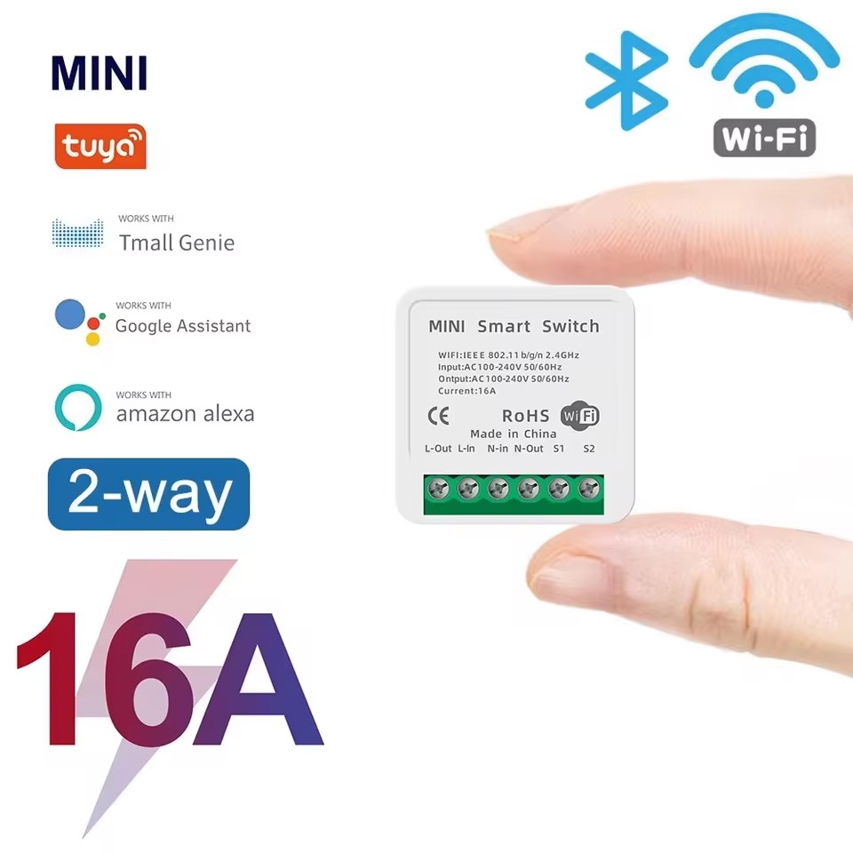 16A Tuya WiFi Smart Switch Con - Smart Home Energy Monitor recensione e prezzo
