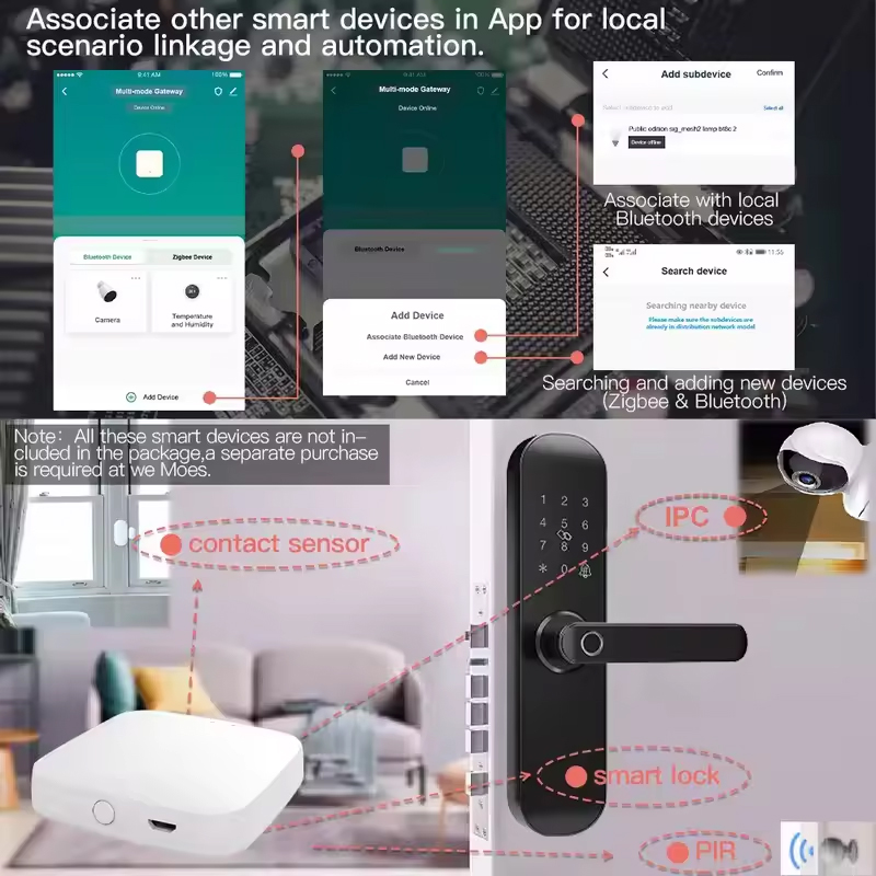 MOES Tuya ZigBee3.0 Smart Hub, - Smart Home Dashboard recensione e prezzo