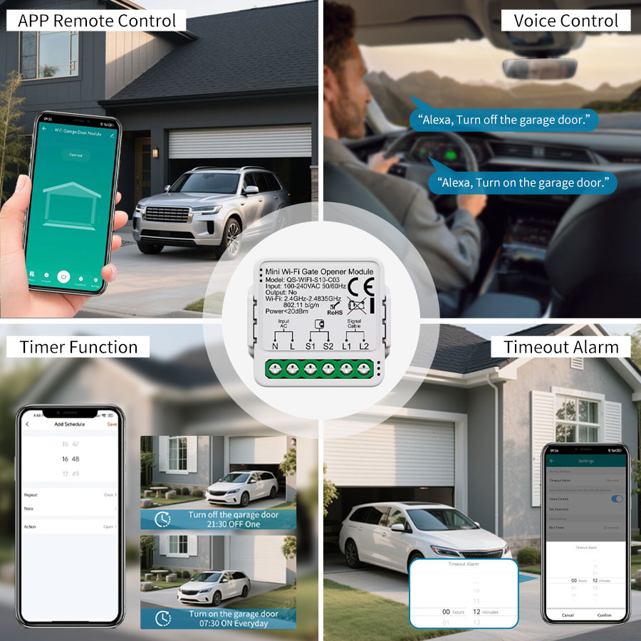 Controller per Apertura Porta  - Smart Garage Door Opener recensione e prezzo
