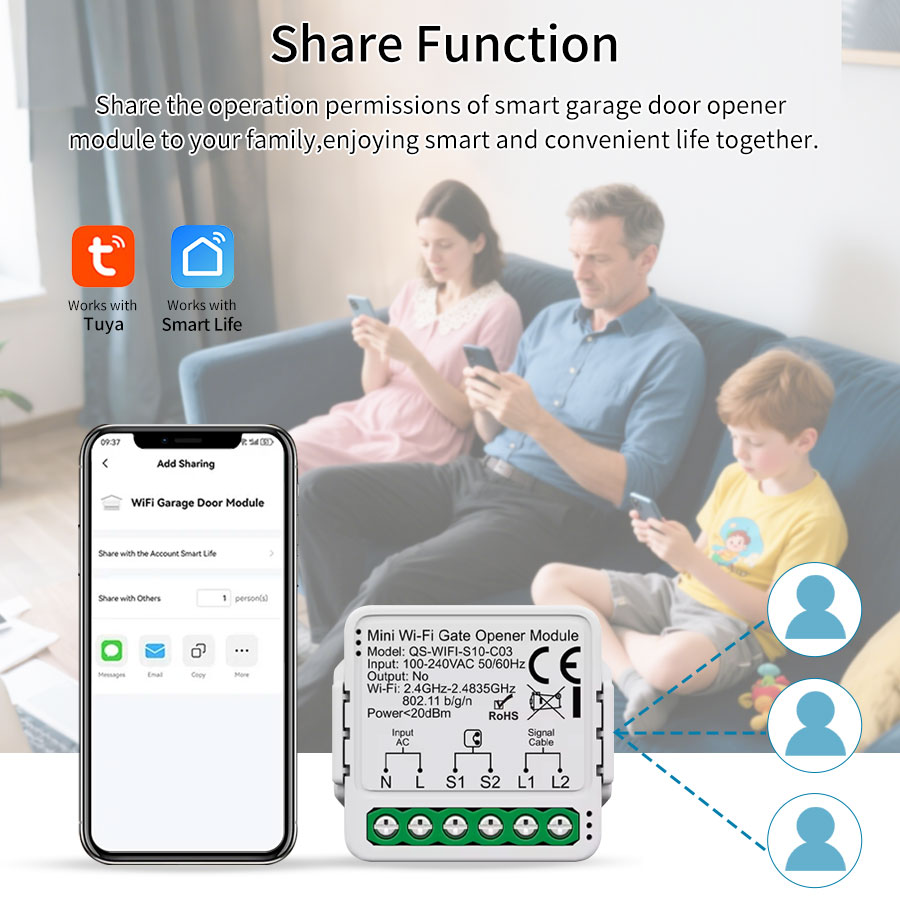 Controller per Apertura Porta  - Smart Garage Door Opener recensione e prezzo