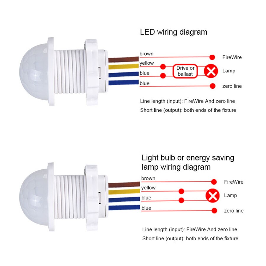 2PCS Smart PIR Sensore Rivelat - Pir Motion Sensor recensione e prezzo