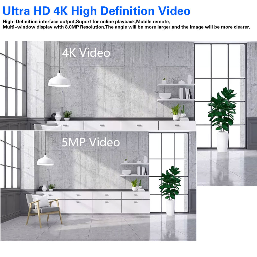 4K 10CH POE Smart NVR (1080p/3 - Security Ip Camera recensione e prezzo