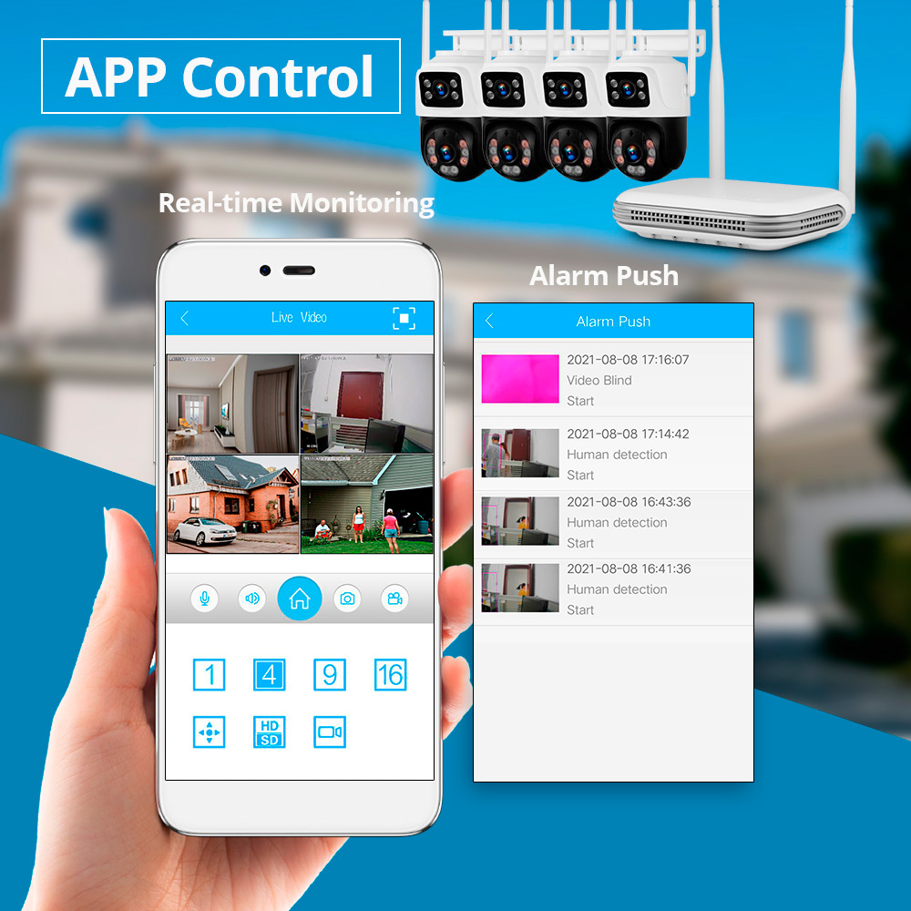 KERUI Impermeabile 6MP HD Wire - Smart Home Security System recensione e prezzo