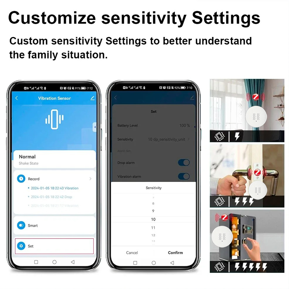 Sensore di Vibrazione e Inclin - Smart Home Security System recensione e prezzo