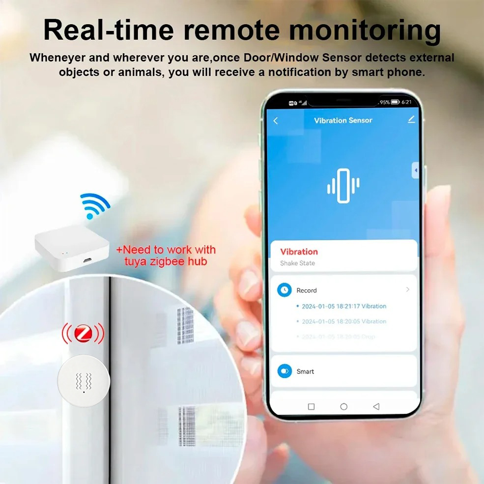 Sensore di Vibrazione e Inclin - Smart Home Security System recensione e prezzo