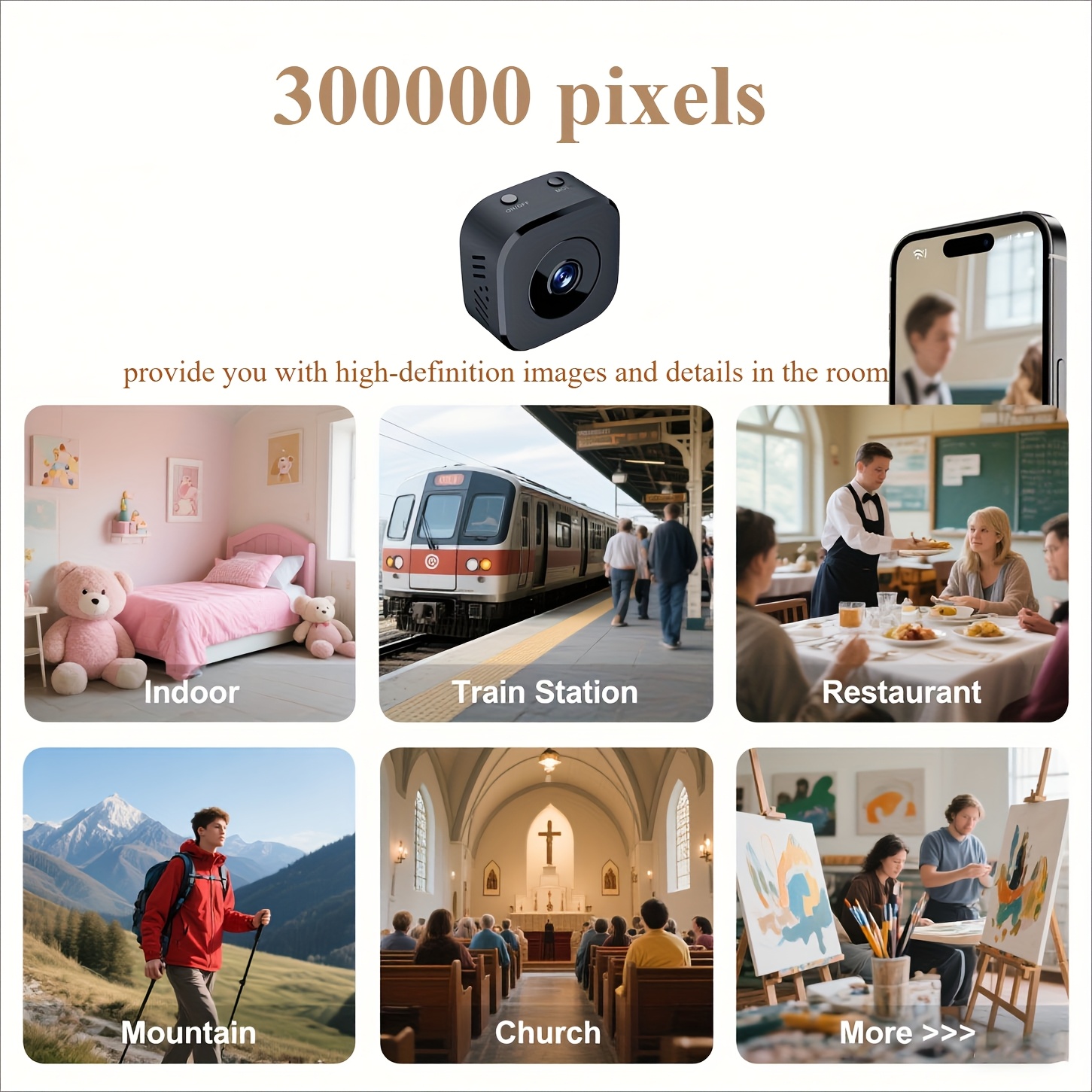 1080P HD Mini WiFi Telecamera  - Security Ip Camera recensione e prezzo