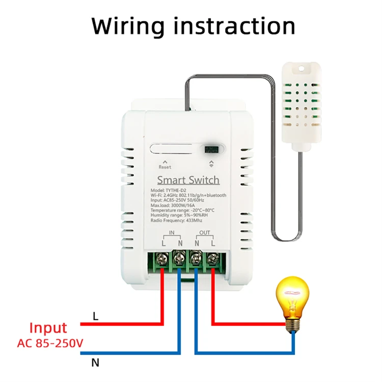 Termostato WiFi 16A 3000W Comp - Smart Home Energy Monitor recensione e prezzo