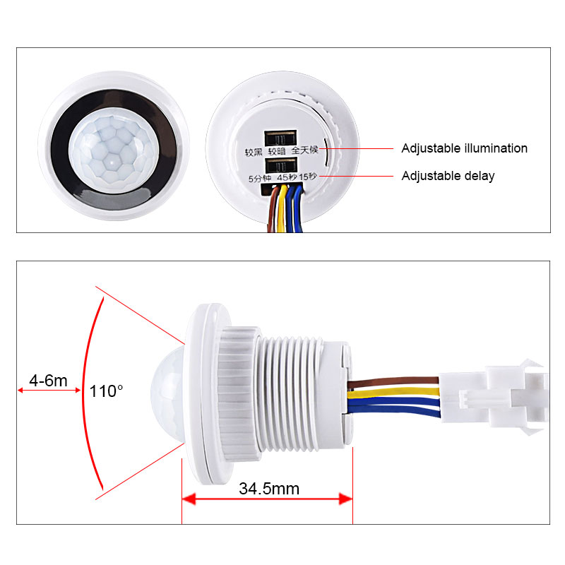 Rilevatore del sensore del cor - Pir Motion Sensor recensione e prezzo