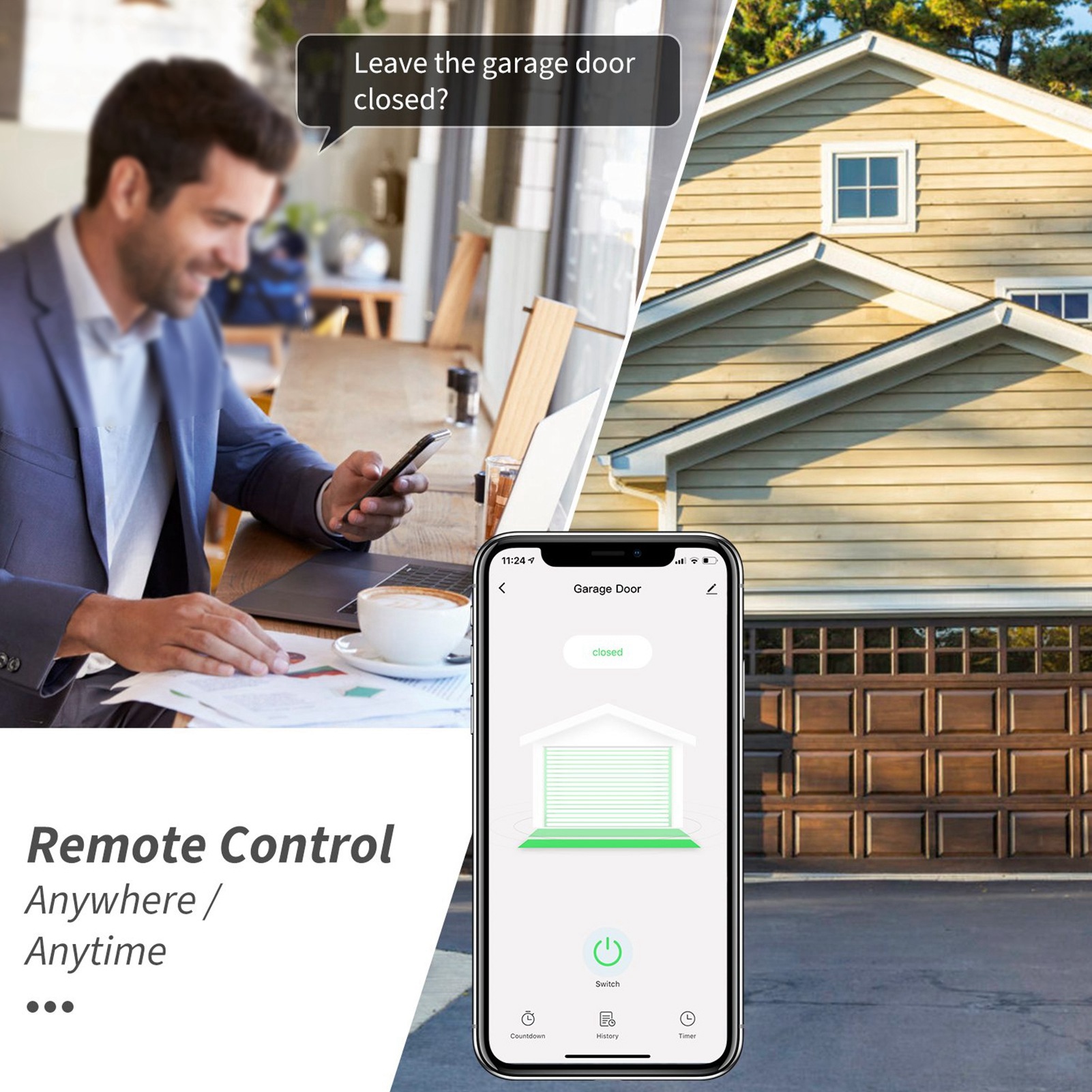 Controllo Remoto Intelligente  - Smart Garage Door Opener recensione e prezzo